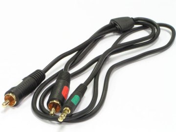 3,5 mm - 2RCA vtični kabel 3 m PROLINK Classic
