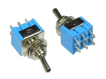 Preklopno stikalo MTS-202 ON-ON, 10 kosov