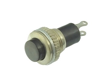 Pritisno stikalo DS-316 črno IZKLOP-(VKLOP) 10 kosov