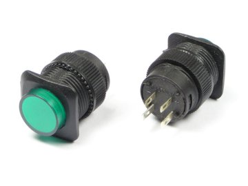 PBS-13BG 250V AC osvetljeno stikalo za IZKLOP (VKLOP) 5 kosov