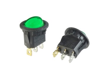 Klecno stikalo T120 KCD1-105 12V osvetljeno VKLOP-IZKLOP 10 kosov