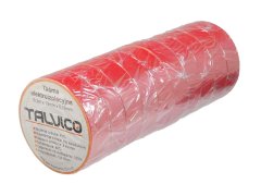 PVC UL izolacijski trak rdeč 18,3 m 19 mm / 0,18 mm 10 kosov