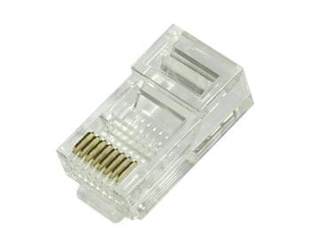 8p8c RJ45 UTP vtič kat. 5e za žico 1,00 mm Talvico 50 kosov