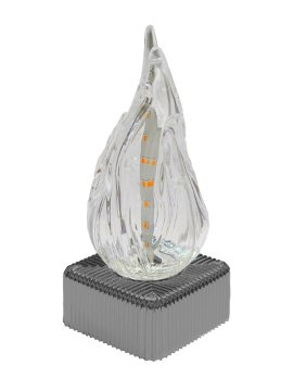 LED sveča za pokopališče z učinkom plamena A71640 Sunlight