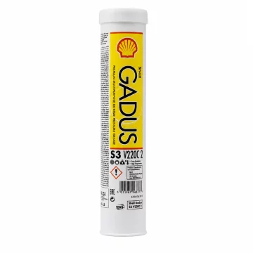 Shell Gadus S3 V220C 2 EP NLGI 2 mast za težko obremenjene ležaje, kartuša 400 g
