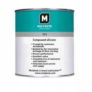 Molykote 111 Compound 1 kg visokoviskozna silikonska mast, vodoodporna pločevinka