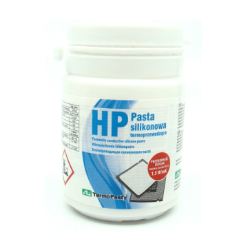 HP silikonska termalna pasta 100 g, termalna pasta 1,5 W/mK, silikonska termalna pasta, HP hladilna pasta, HP termopasta