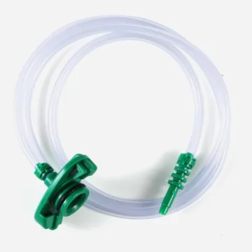 IB Zelen 5 ml adapter za brizgo s 6 mm cevjo in O-tesnilnim obročem