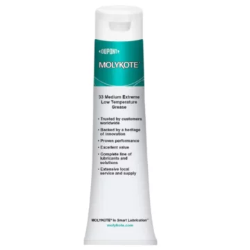 Molykote 33 Medium 100 g, mast za ležaje za ekstremno nizke temperature, NLGI 2, silikonska, bela, od -73 °C do +204 °C