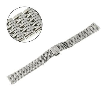 Pacific 14mm srebrna PVD jeklena zapestnica z metuljčasto zaponko Model 51