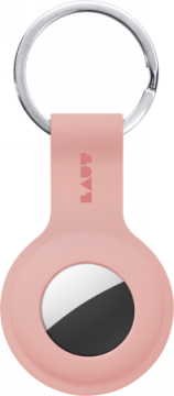 Laut Huex Tag - zaščitni etui za AirTag (rdečkasto roza)