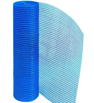 modra mrežica za omet 10X10, 1x50m, 120g