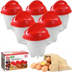 33 Silikonski modeli za kuhanje jajc brez lupine