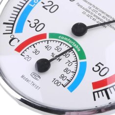 33 Termometer in higrometer, analogni merilnik vlažnosti TG56535