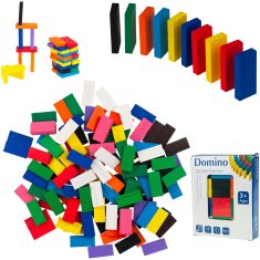33 Velika sestavljanka Domino leseni bloki TG67014 120 kosov