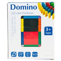 33 Velika sestavljanka Domino leseni bloki TG67014 120 kosov