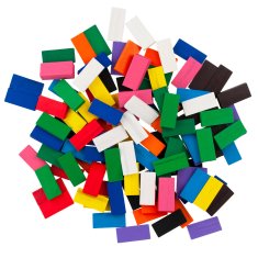 33 Velika sestavljanka Domino leseni bloki TG67014 120 kosov