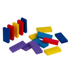 33 Velika sestavljanka Domino leseni bloki TG67014 120 kosov