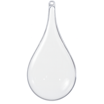 33 Akrilna kroglica, ledena sveča, odprtina, plastika, obesek v obliki solze, DIY TG76132
