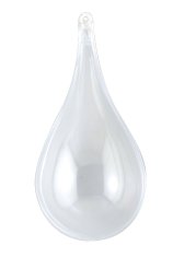 33 Akrilna kroglica, ledena sveča, odprtina, plastika, obesek v obliki solze, DIY TG76132