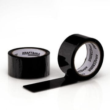 Kraft&Dele Črn pakirni trak 48 mm x 45 m |