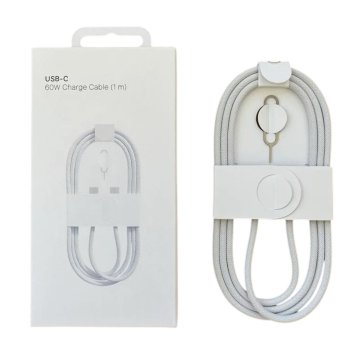 USB-C do C 60W podatkovni kabel, združljiv s hitrim polnjenjem za iPhone 16/Plus/Pro/Max