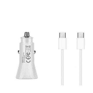 Avtomobilski polnilec 20 W USB-C za iPhone 15/15 Pro/15 Max