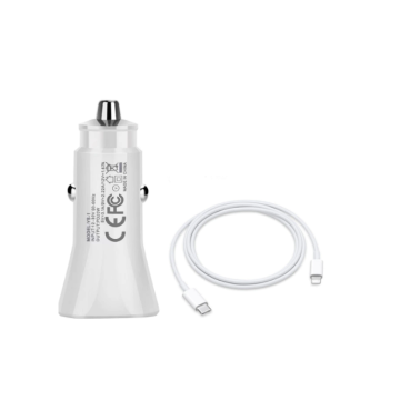 20W USB-C avtomobilski polnilnik, združljiv z iPhone 13, Pro, Max, 12