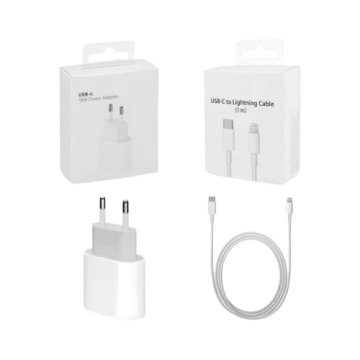 18W hitri polnilnik USB-C stenski polnilnik in kabel USB-C Lightning, združljiv z Apple iPhone 13 Pro 12 11 Pro Max