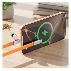 2-v-1 USB-C kabel za hitro polnjenje in prenos podatkov s stojalom 240 W 1,2 m, združljiv z Lightning PD, 2-pakiranje
