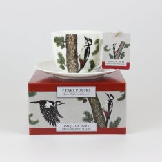 Porcelanasta skodelica velika lisasta žolna