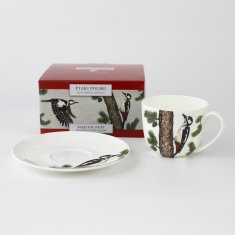 Porcelanasta skodelica velika lisasta žolna