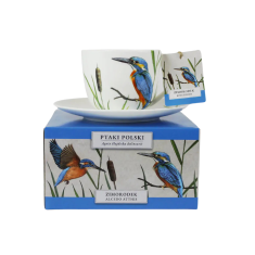 Porcelanska skodelica Kingfisher