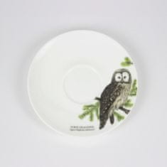 Porcelanska skodelica Uralska sova