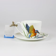 Porcelanska skodelica Kingfisher