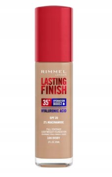 Rimmel Lasting Finish 35H tekoči puder za obraz, odtenek 100 Ivory SPF20, 30 ml