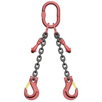 PEWAG Verižna zanka G8, 2-kraka, 3000x13mm, 5300kg