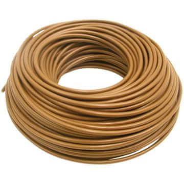 Granit Rjava žica, enožilni električni snop, presek 6,0 mm2, L=50 m