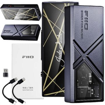 Fiio KA13 DAC ojačevalnik za slušalke črne barve
