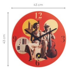 Stenska ura NeXtime 8198 Jazz