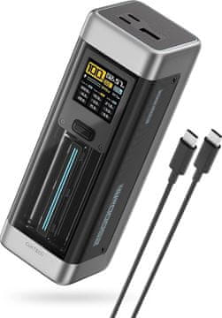 Powerbank CUK00P23GLBK 25000 mAh 210W Črna (6973886190407)