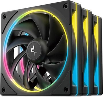 DEEPCOOL FL12SE 3-v-1 komplet ventilatorjev (R-FL12SE-BKAPN3-G)