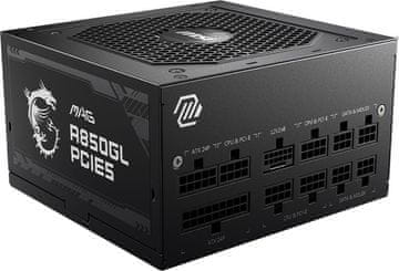 MSI MAG A850GL PCIE5 850W napajalnik (306-7ZP8A11-CE0)