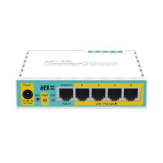 IK MikroTik hEX PoE lite RB750UPr2 4xPoE usmerjevalnik