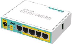IK MikroTik hEX PoE lite RB750UPr2 4xPoE usmerjevalnik