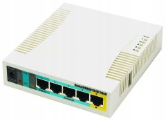 IK MikroTik RB951UI-2HnD 5xLAN USB 2.4GhZ SOHO AP brezžični usmerjevalnik