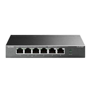 Neupravljano stikalo TP-Link TL-SF1006P 6x10/100 4xPoE+