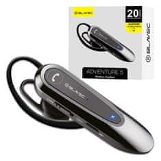 BLAVEC Adventure 5 večtočkovne Bluetooth slušalke BHAD5-B črne barve