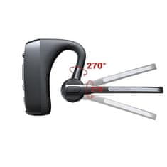 BLAVEC Voyager 1 večtočkovne Bluetooth slušalke (BHVG1-B) črne barve