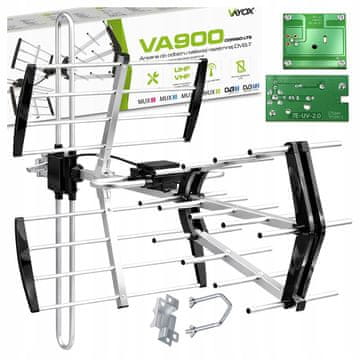 Vayox Usmerjena DVB-T/T2 antena Combo LTE VA900 (LB900)